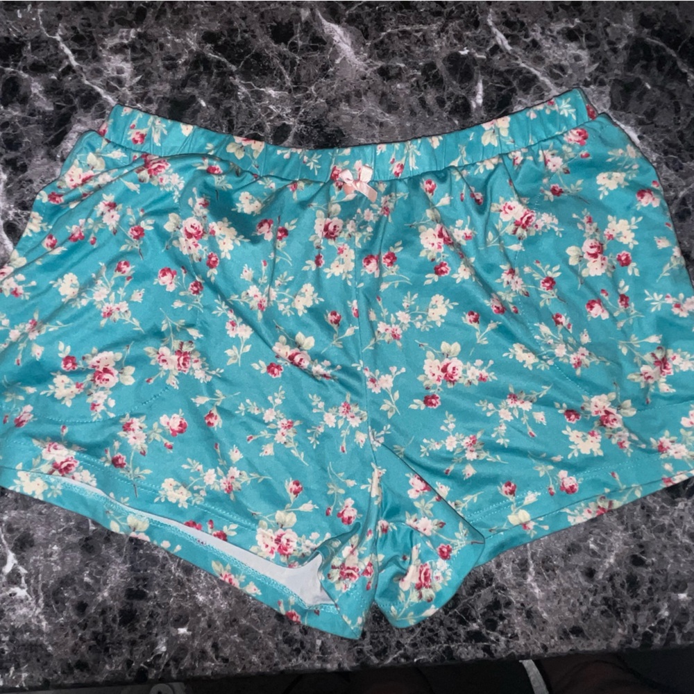 Floral Pj shorts